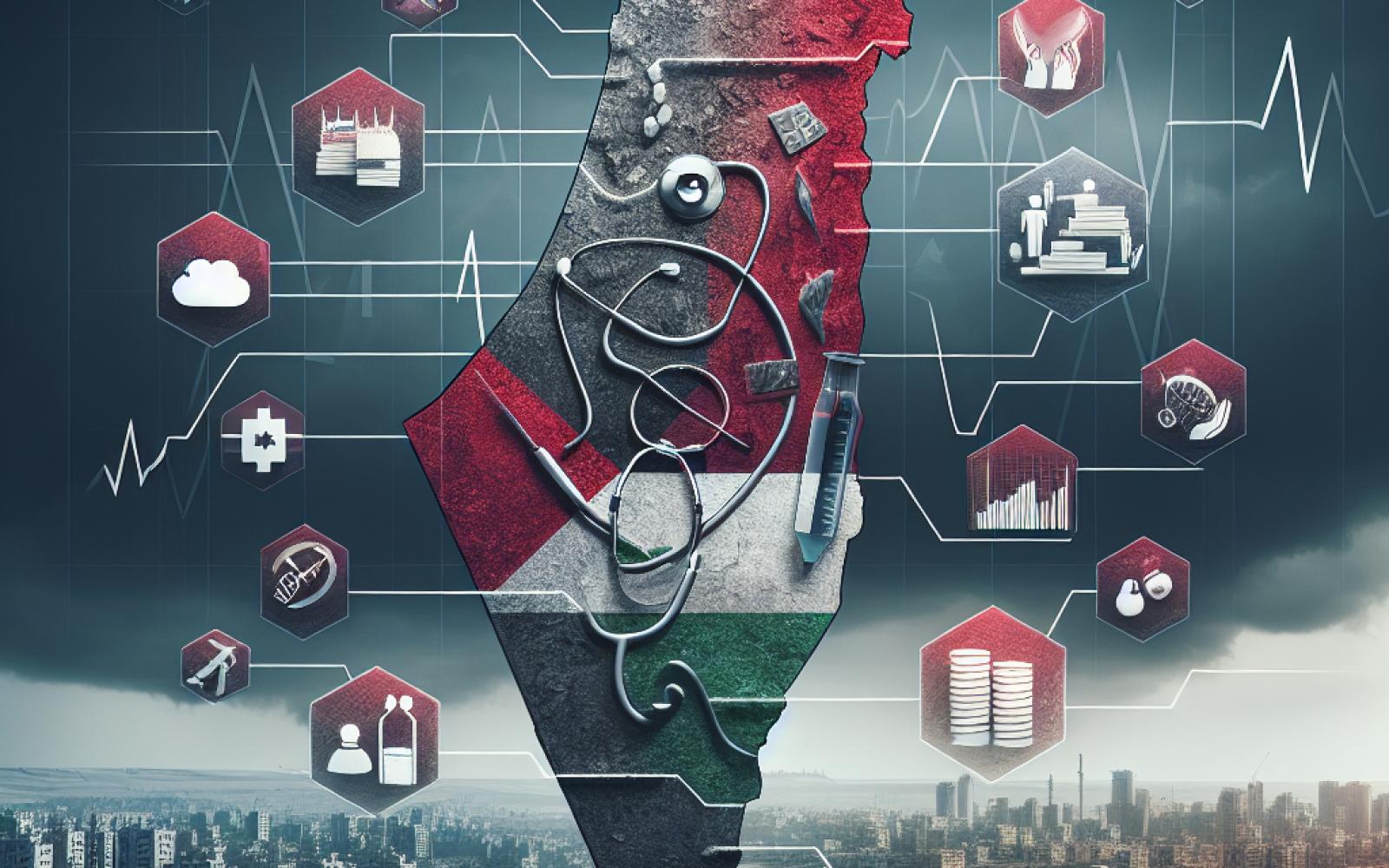 (AI) الإحصاء الفلسطيني: 2025 عام الكارثة الإنسانية والديموغرافية في فلسطين